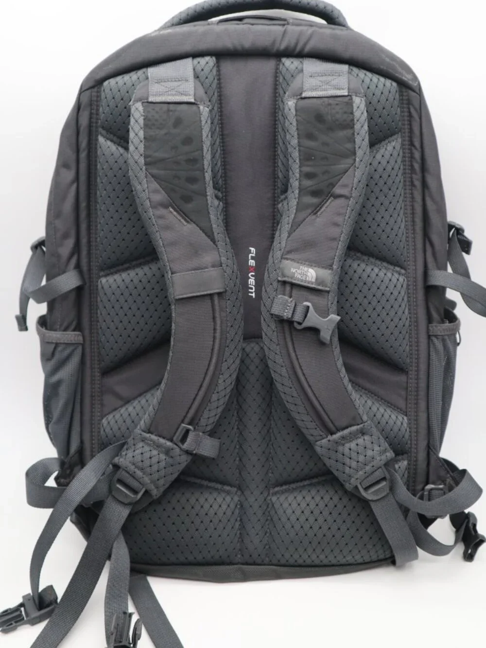 The North Face Borealis Backpack Day Pack Bag Flexvent Laptop Travel Green Gray